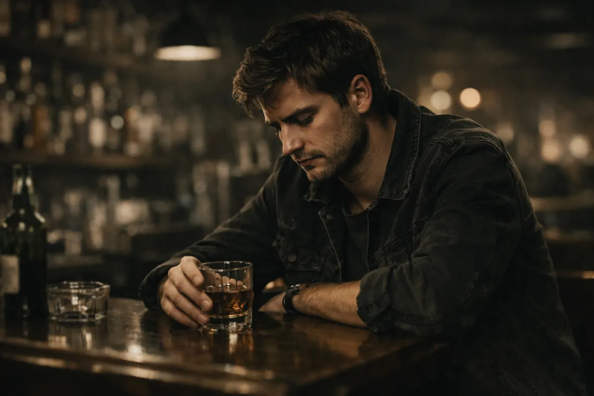Man reflecting on his patterns in dating